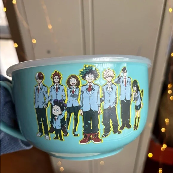 My Hero Academia Class 1-A.Soup Mug With Lid - Picture 1 of 15
